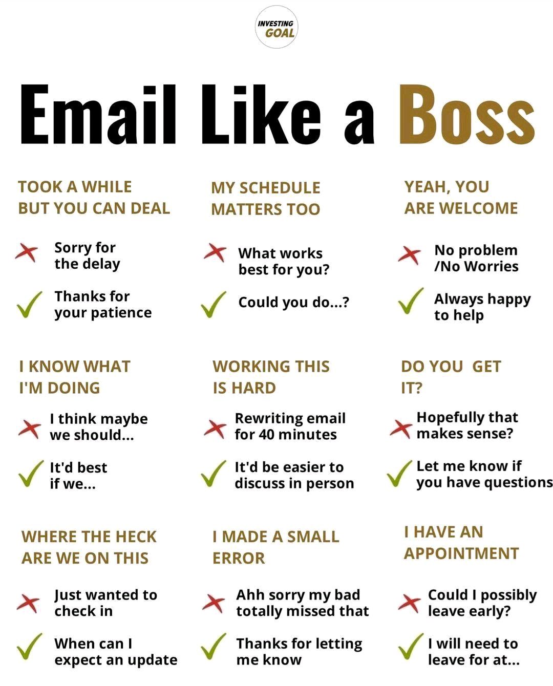 7 Attractive Phrases To Email Like A Boss