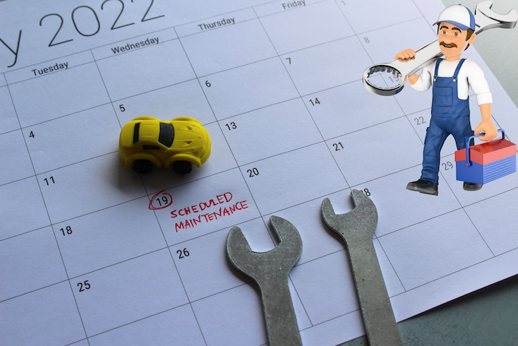 Maintenance scheduling principles for routine preventive maintenance work orders